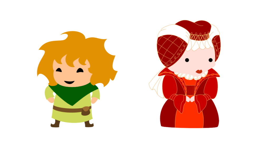Two characters